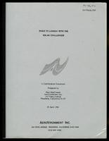 Solar Challenger: Paris to London coordination document (30 items)