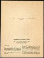 Cloud buoyancy increase due to seeding, Journal of Applied Meteorology Vol. 6, No. 1 (5 items)