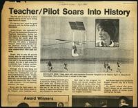 Teacher/Pilot soars into history, CTA/NEA Action (1 item)