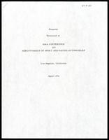 Development of devices to reduce aerodynamic drag of large highway trucks (6 items)