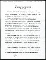 Comments as Master of Ceremonies, Lindbergh Award Presentation (New York, NY) (26 items)