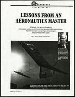 Lessons from an aeronautics master, Design News