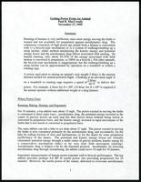 Getting power from an animal (4 items)