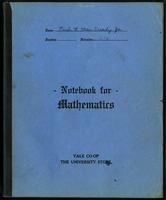 Yale - Math 21a notebooks (45 items)