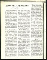 Joint SSA-AMS meeting, Soaring (2 items)