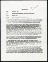 AeroVironment and EV manufacturing memo (8 items)