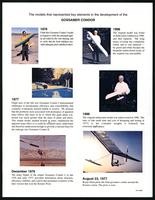 Gossamer Condor: history of models (1 item)