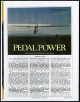 Pedal power: pilot report on the ultimate ultralights, Ultralight Pilot, Vol.2, no. 2
