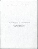 Observations of hydrometeor charge evolution in thunderstorms, Quarterly Jl. of the Royal Meteorological Soc. 91:387 (11 items)