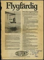 Flygfardig Prova dina vingar hos DuPont, Svenska Dogbladel (1 item)