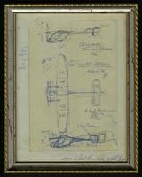 Original design sketch of Solar Seagull (1 item)