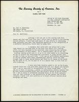 Correspondence. 1947 November - 1950 April (49 items)