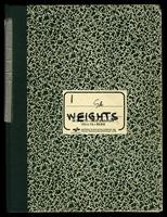 Gossamer Albatross: data book 1, weights (45 items)