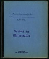 Yale - Math 21b notebooks (1) (60 items)