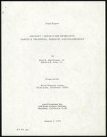 Aircraft vortex-wake effects on particle transport, breakup, and coalesence (32 items)