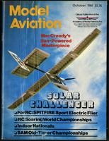 Solar Challenger, Model Aviation (7 items)