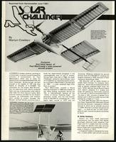 Solar Challenger, Aeromodeller (7 items)