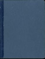 Blue notebook [no. 19]. November 21, 1975-February 3, 1976