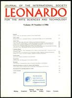 Art and nature in the technology of flight, Leonardo Vol. 19, No. 4 (5 items)