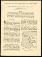 Results of cloud seeding in Central Arizona, Winter 1951, Bulletin of the American Meteorological Soc. Vol. 33, No. 2 (5 items)