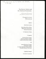 The electric vehicle and the American community: a national planning and design competition (63 items)