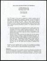 Educating for the student's 25th birthday, TechEd 2000 (Palm Springs, CA) (18 items)