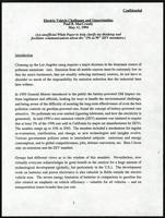 Electric vehicle challenges and opportunities (6 items)