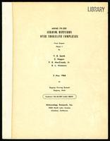 Aerosol difusion over shoreline complexes (125 items)