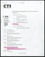 An ambivalent luddite at a technological feast, CTI Roundtable '99 (67 items)