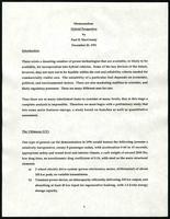 Hybrid perspective: a memorandum (5 items)