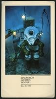 Lindbergh Award Dinner program (6 items)