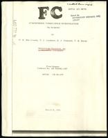 Atmospheric turbulence investigation by Sailplane, Final Report (57 items)