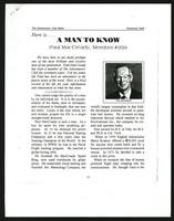 A man to know, The Adventurers' Club News