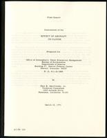 Assessment of the effect of aircraft on clouds (35 items)