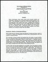 The evolution of efficient mobility, Dedicated conference on supercars (Aachen, GE) (5 items)