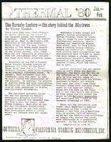 The Barnaby Lecture - the story behind the Albatross, Thermal (3 items)