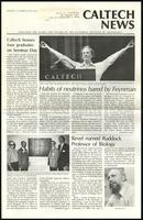 Caltech honors four graduates on Seminar Day, Caltech News,Vol. 12, no. 4 (2 items)