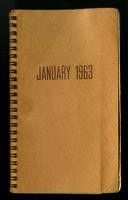Diaries. 1963. (12 items, 308 pages)