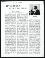 Let's break some records, Soaring (3 items)