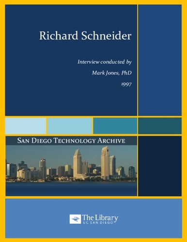 Richard Schneider: interview