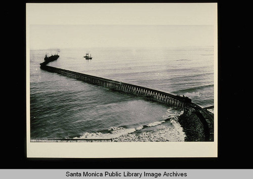 Long Wharf freight pier built by the Southern Pacific Railroad Company in 1893