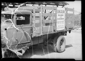 McCallum Lumber Co. truck, Southern California, 1936
