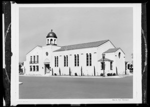 Church on La Salle, Santa Barbara, CA, 1932