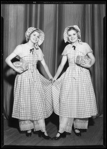 Weber twins at Fox Ritz Theatre, Los Angeles, CA, 1933