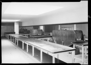 County Hospital dish washing machinery, Los Angeles, CA, 1932