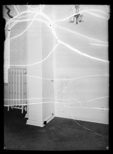 Interiors showing archway in apartment 3B - 1428 North Crescent Heights Boulevard, West Hollywood, CA, 1936