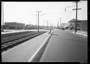 Intersection of Venice Boulevard & 5th Avenue, Los Angeles, CA, 1929