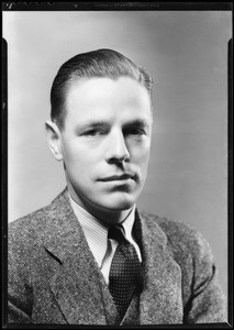 Portrait of Steele Morris, Southern California, 1932