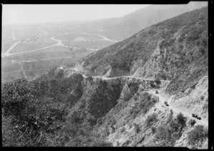 Tanner cars at Mt. Wilson, American Chemical Society trip, Southern California, 1927