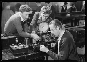 Radio catalogue, National Auto School, Southern California, 1931